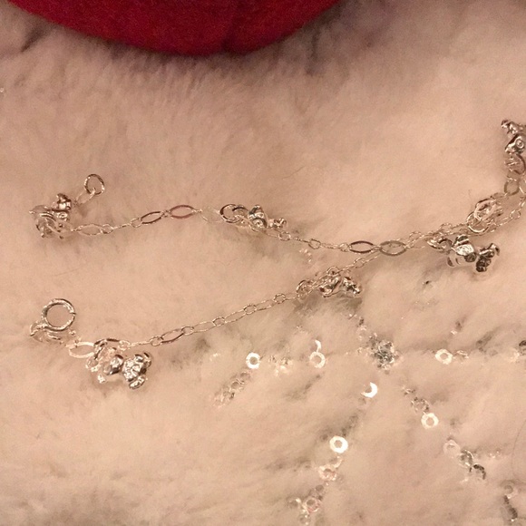 Sterling Silver Anklet - Picture 6 of 12